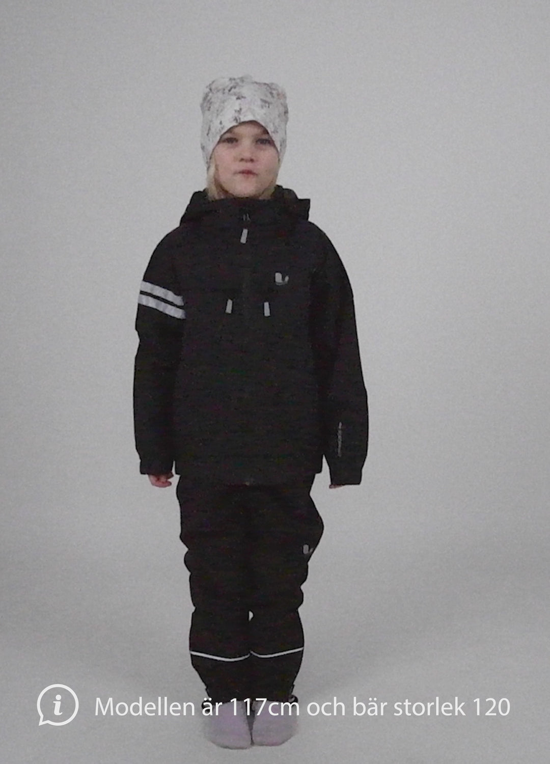 LINGBO SHELL JACKET - BLACK