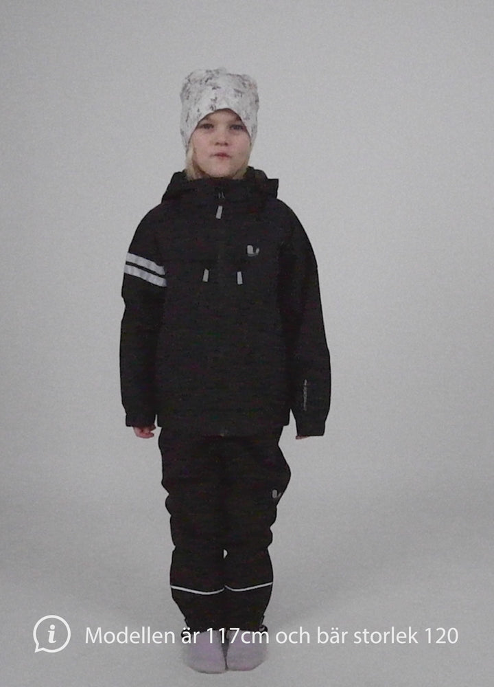 LINGBO SHELL JACKET - BLACK