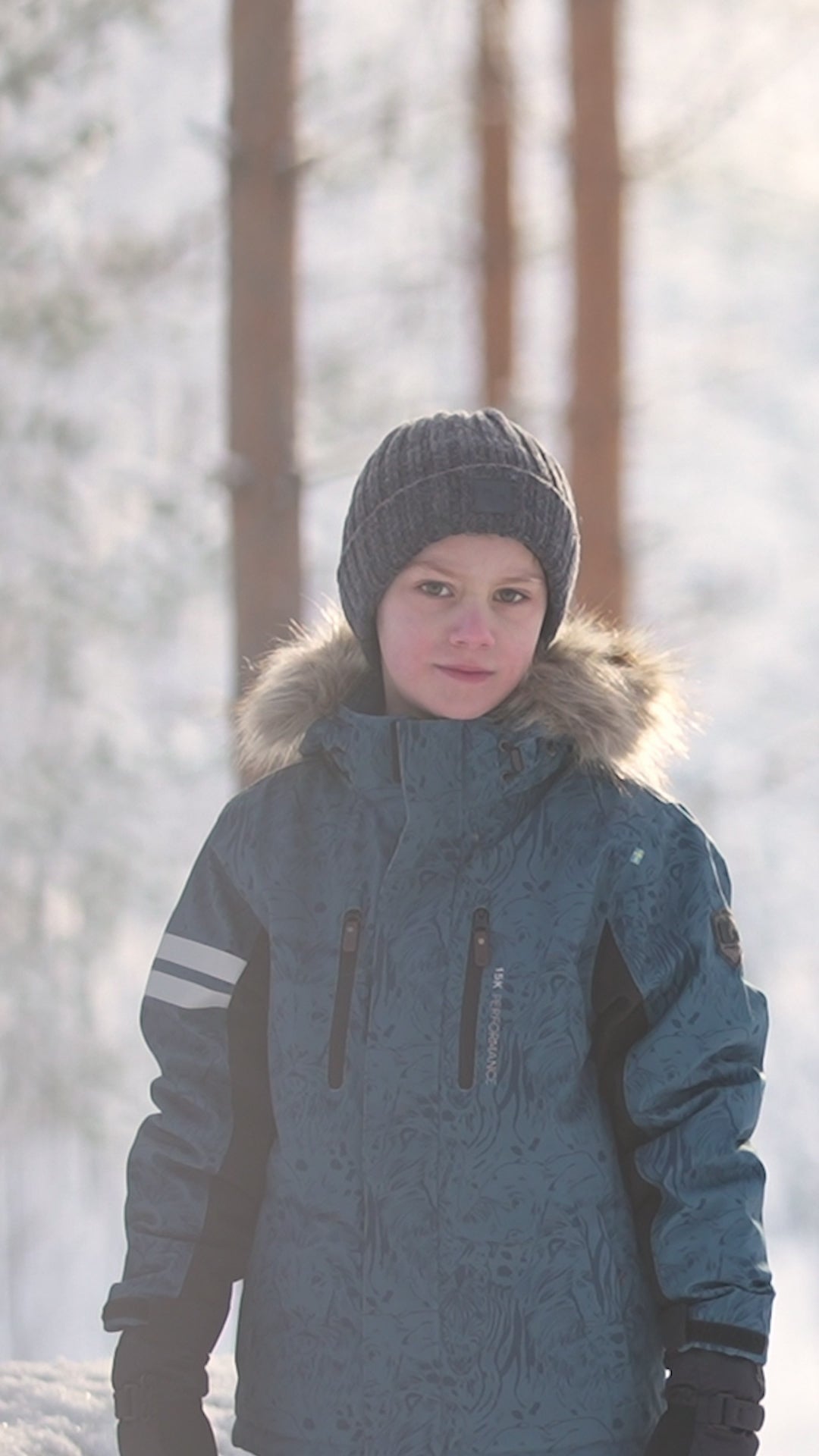 COLDEN WINTER JACKET - DENIM BLUE