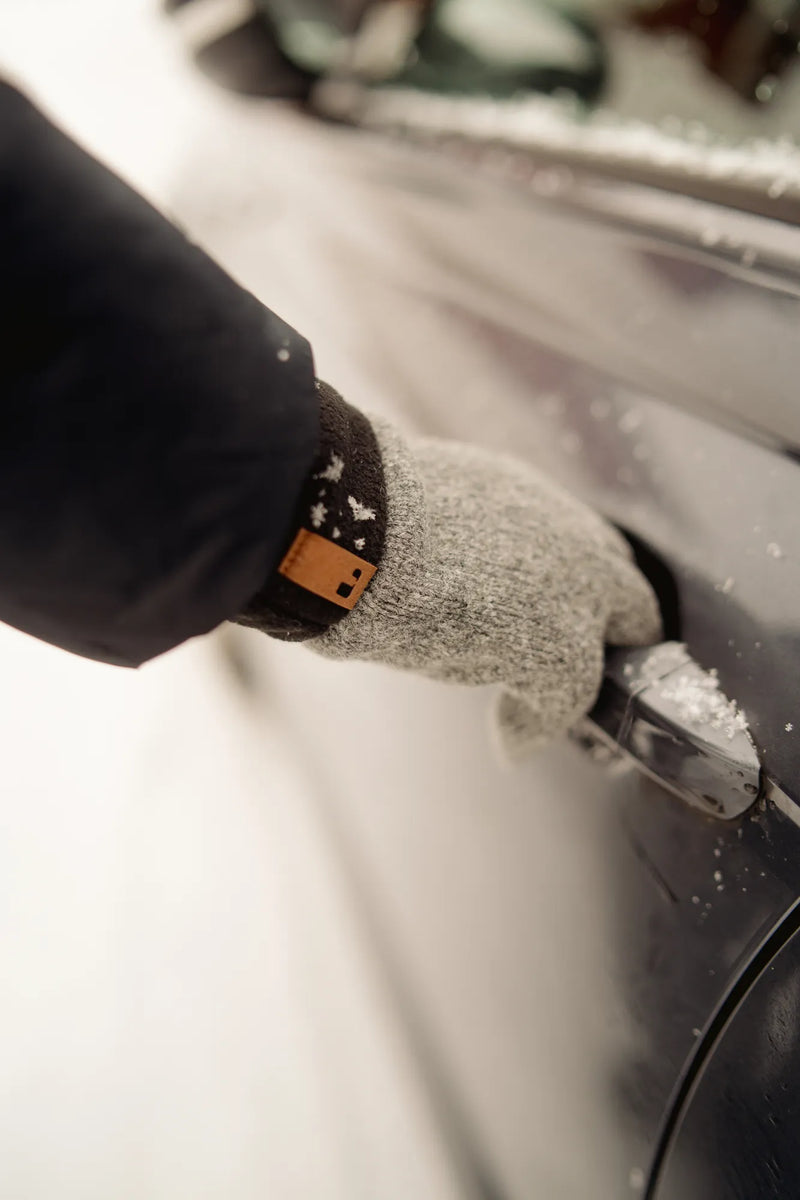 CLASSIC WOOL GLOVE - GREY