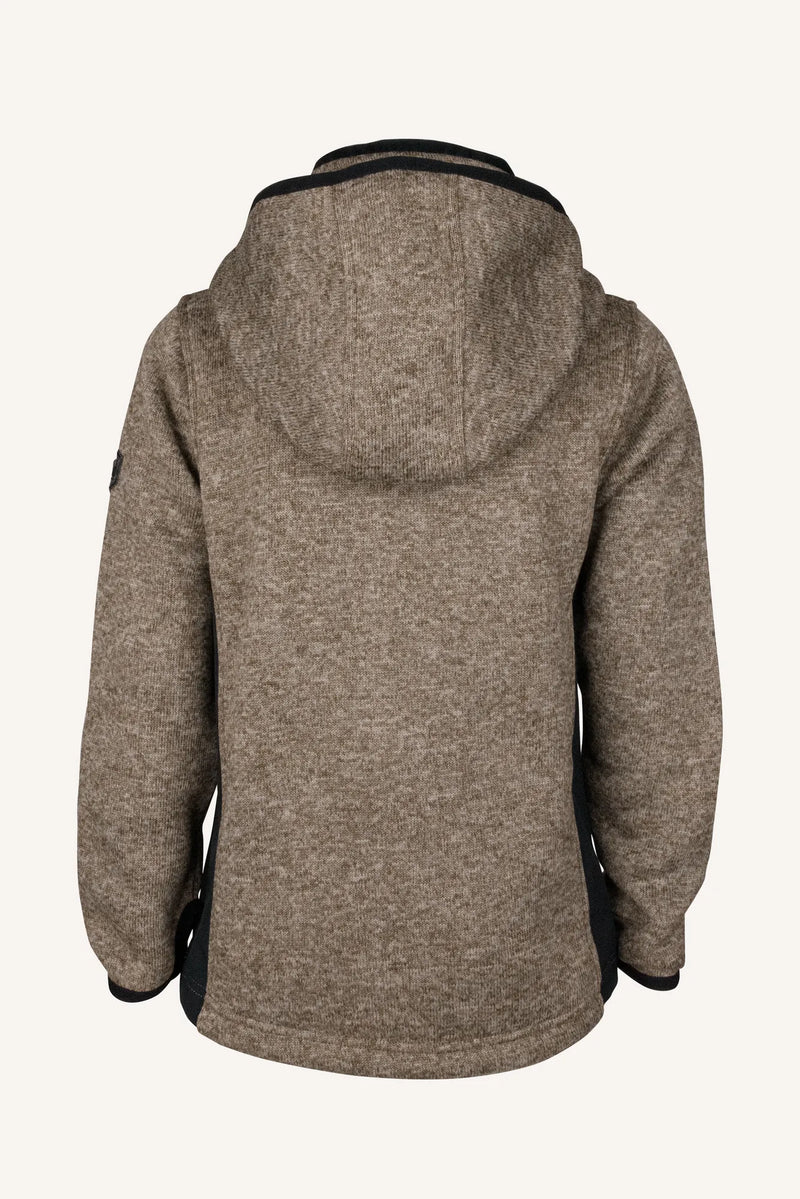 BORMIO FLEECE JACKET - GREIGE