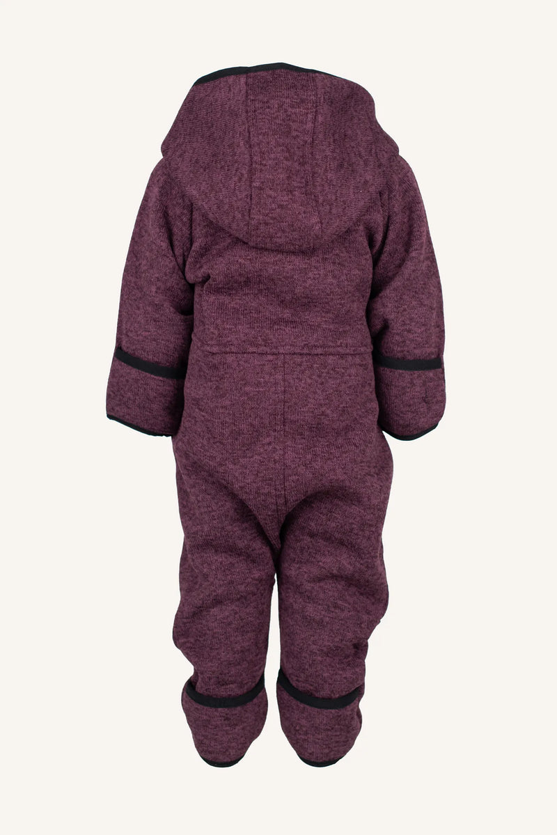 BORMIO BABY OVERALL - DRY ROSE