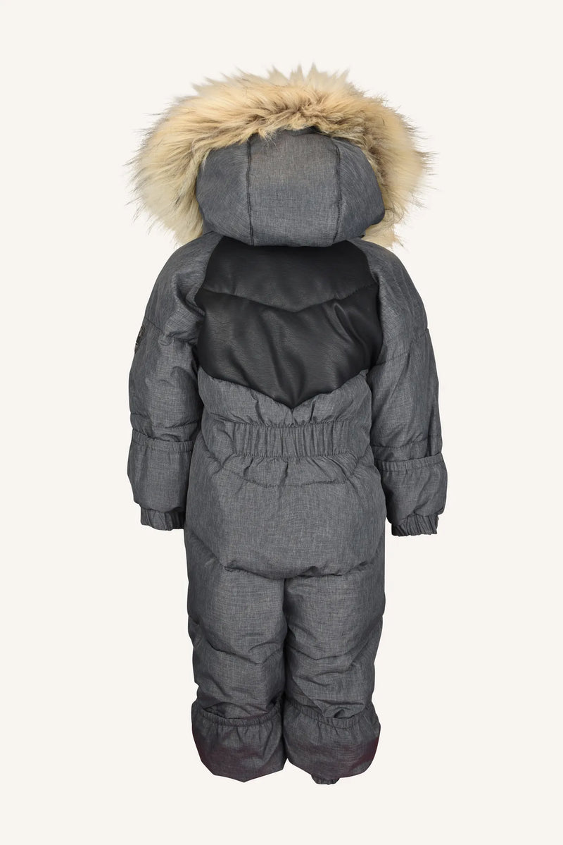 ROCKY WINTER BABY OVERALL - ANTHRACITE