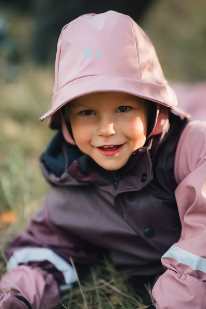 HJUVIK RAIN HAT - DAHLIA