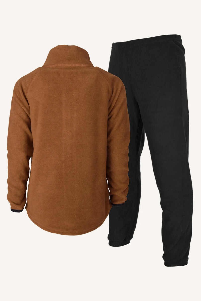 UMEÅ FLEECE SET - CAYENNE