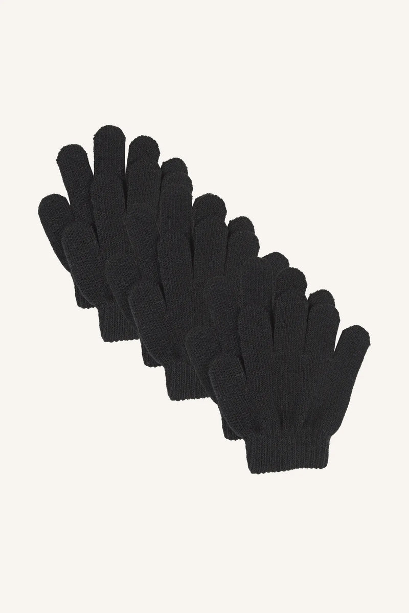 ÅSBRO MAGIC GLOVE, 3-P - BLACK