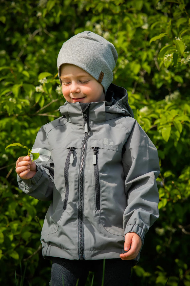 LINGBO SHELL JACKET - GREY