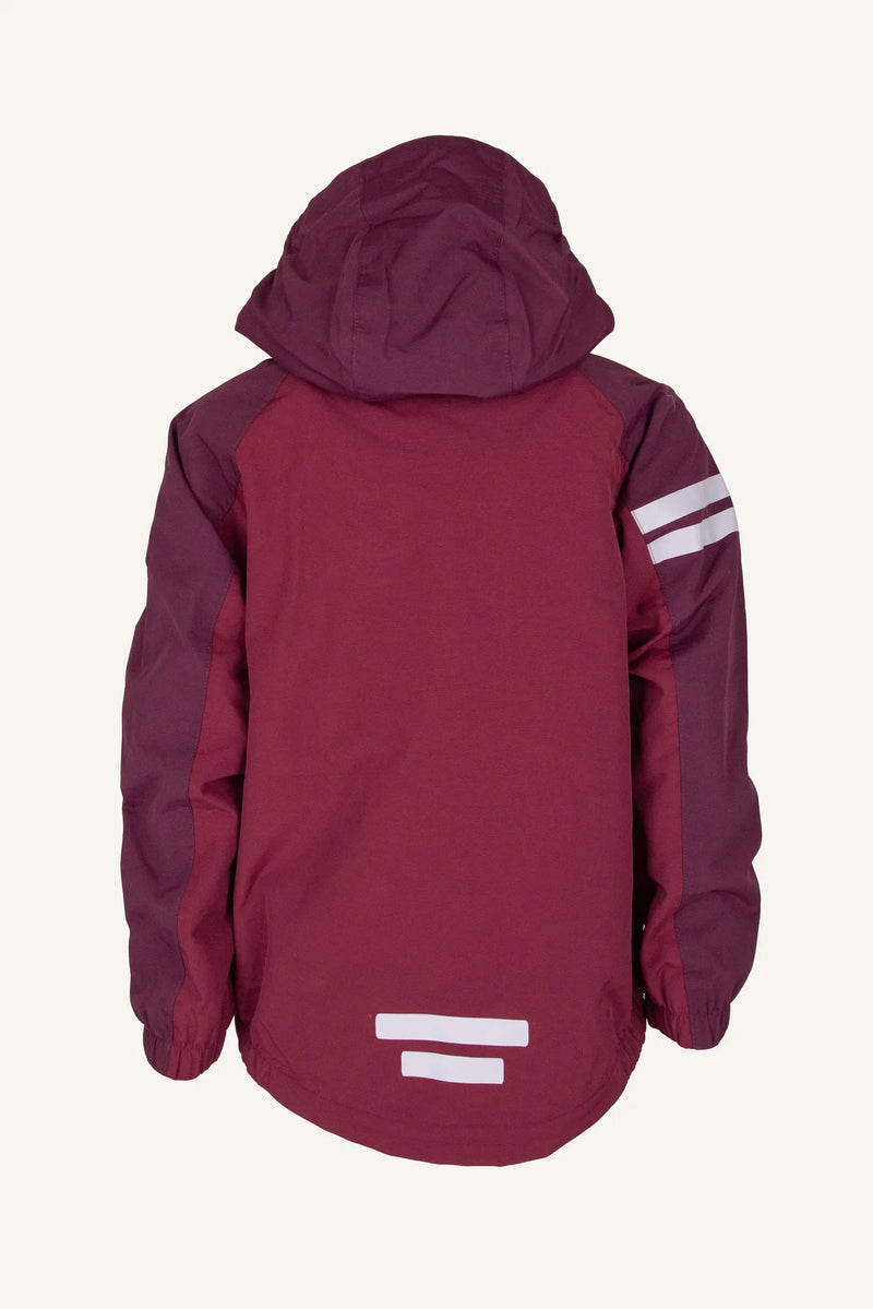 LINGBO SHELL JACKET - PLUM/CERISE