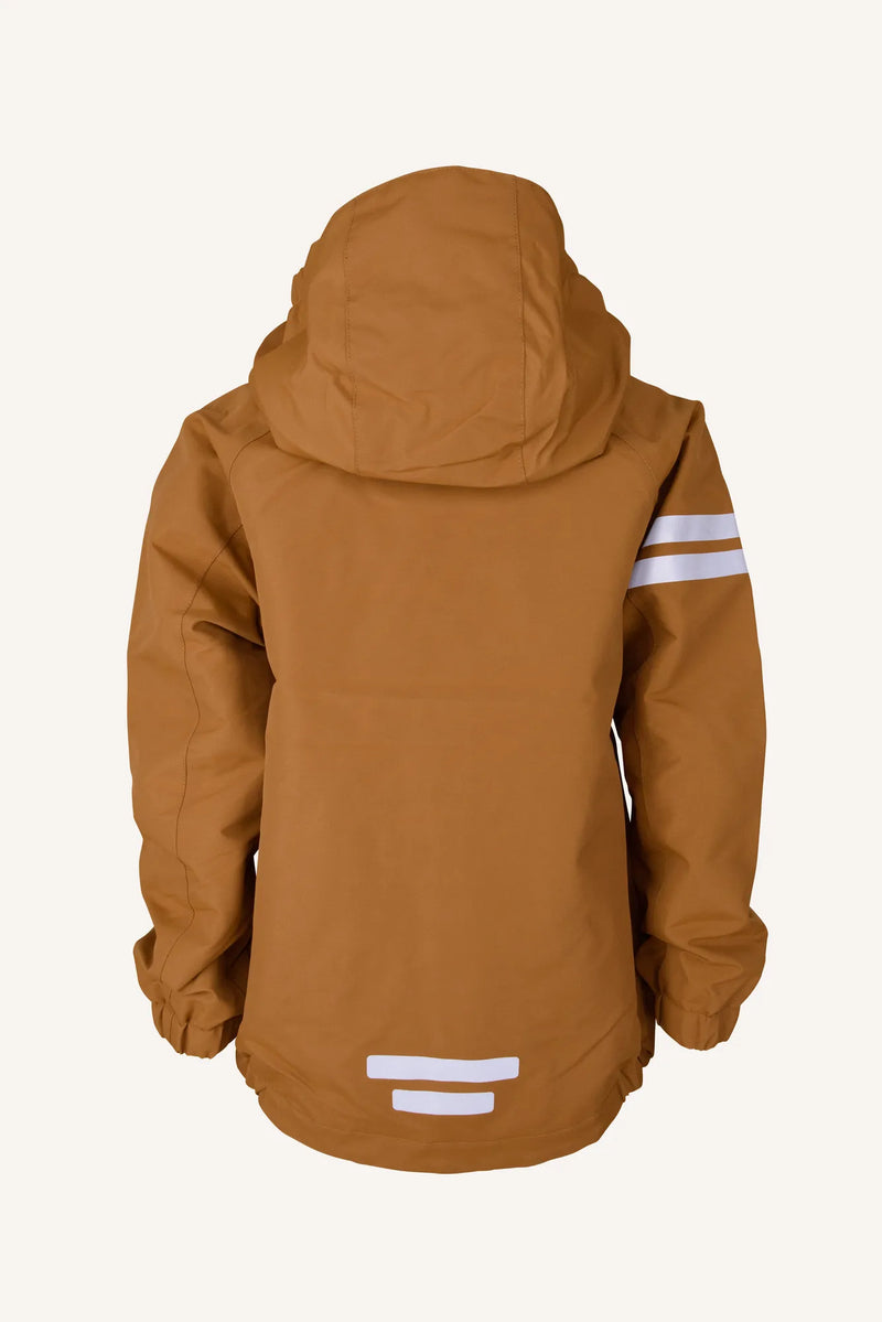 LINGBO SHELL JACKET - SUDAN BROWN