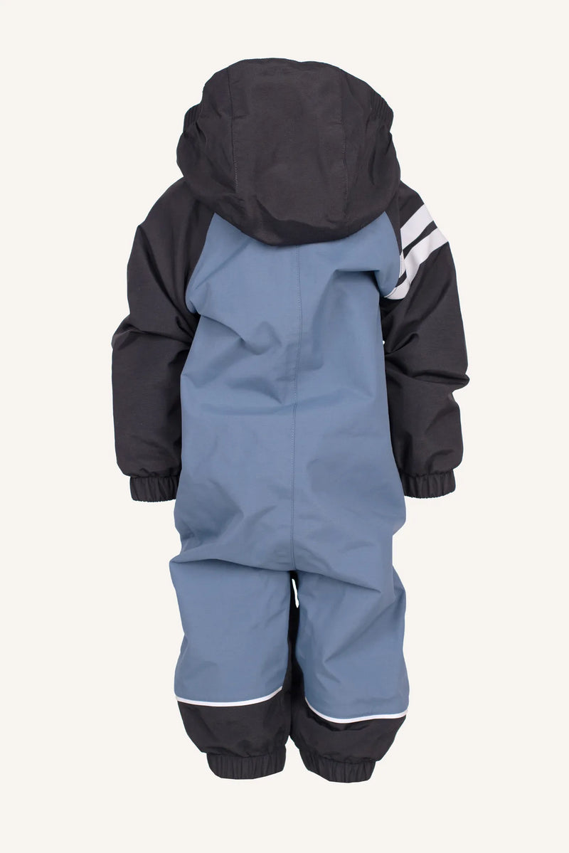 LINGBO SHELL BABY OVERALL - BLACK/BLUE