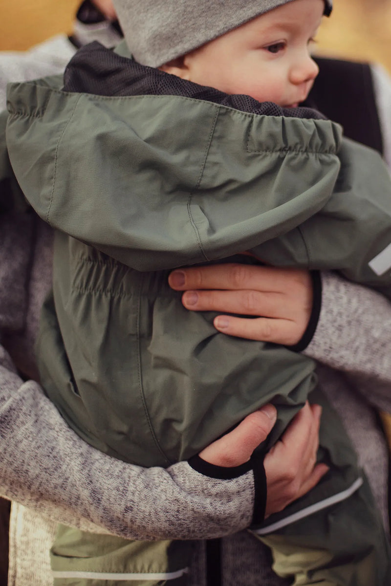LINGBO SHELL BABY OVERALL - GREEN