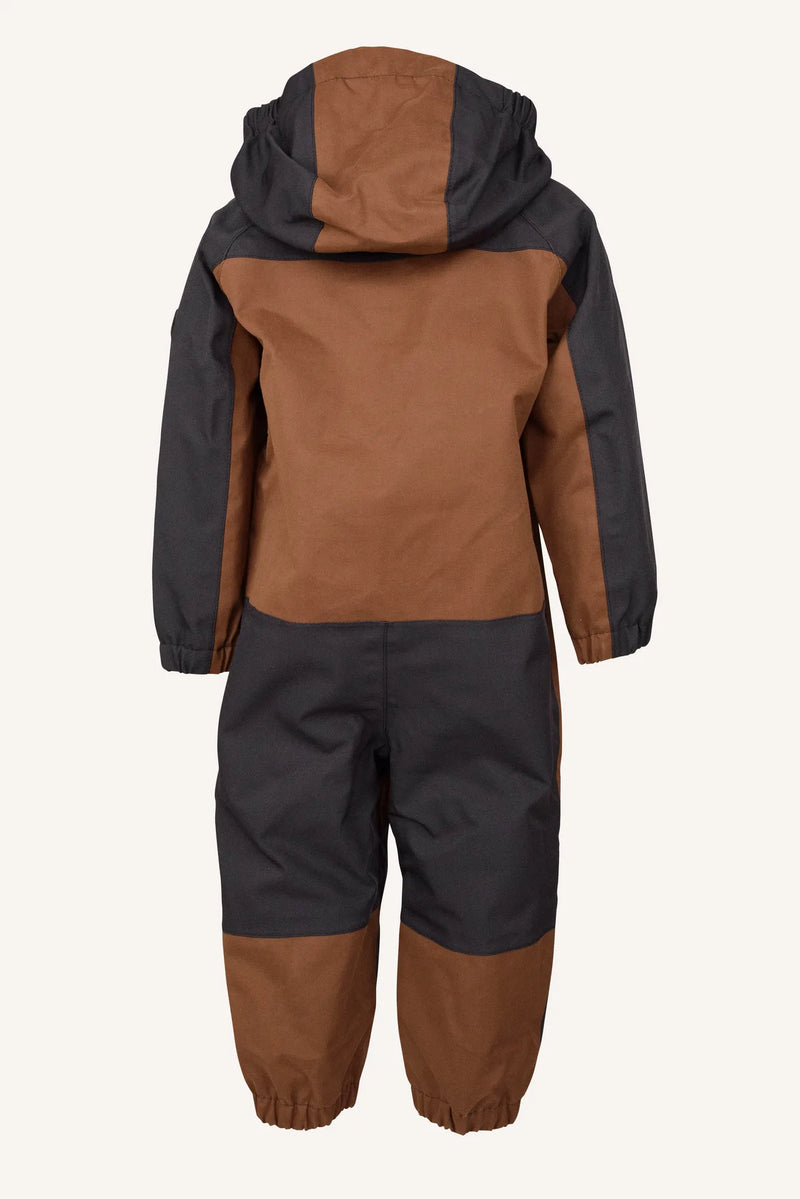 EXPLORER SHELL BABY OVERALL - CAYENNE