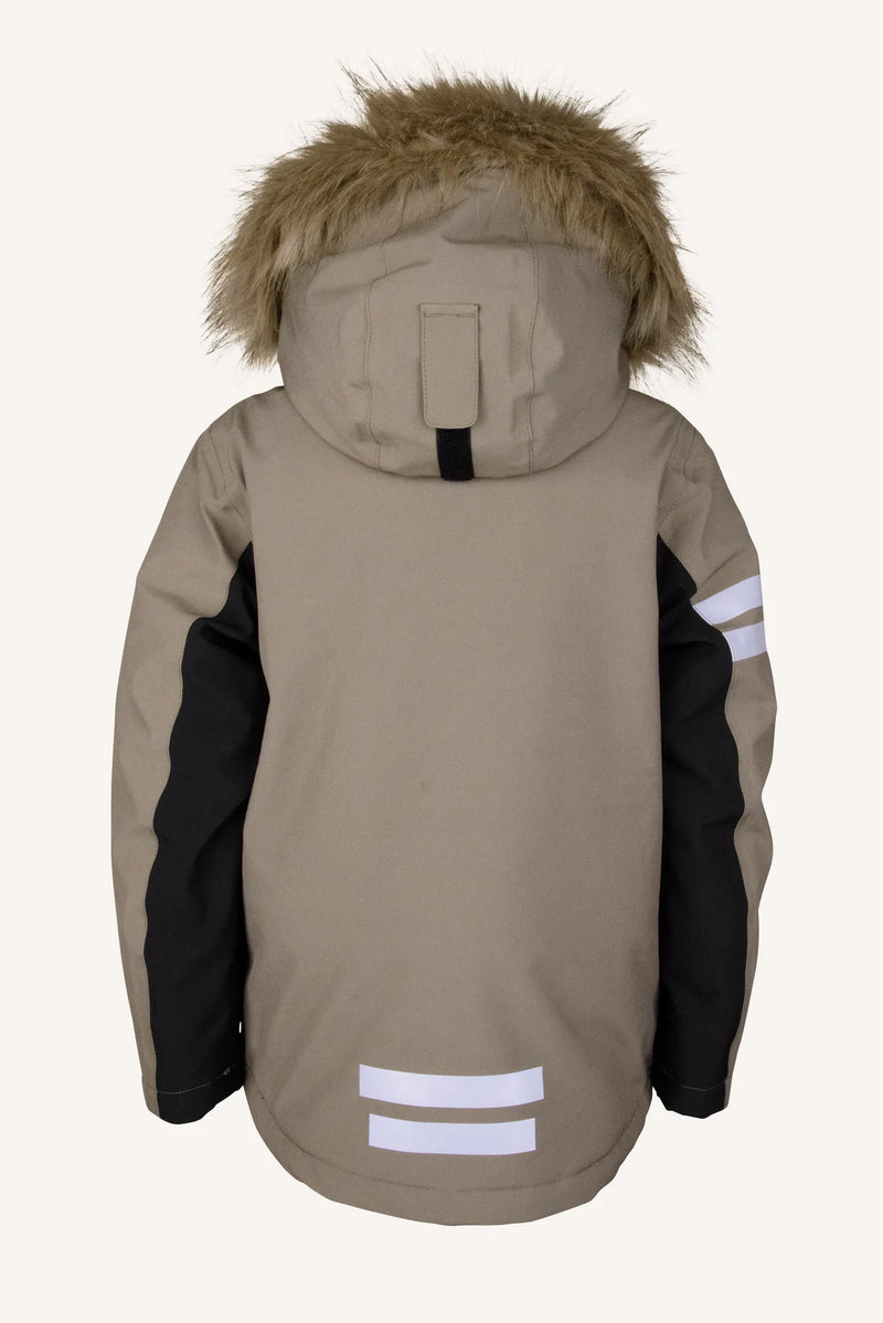 COLDEN WINTER JACKET - GREIGE