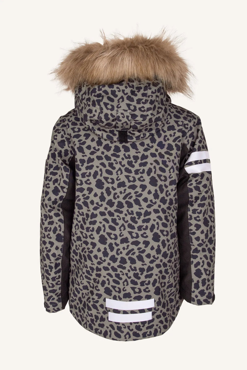 COLDEN WINTER JACKET - LATTE/BLACK