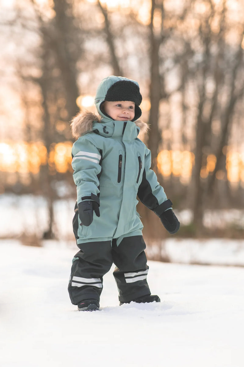 COLDEN WINTER OVERALL - MINT GREEN