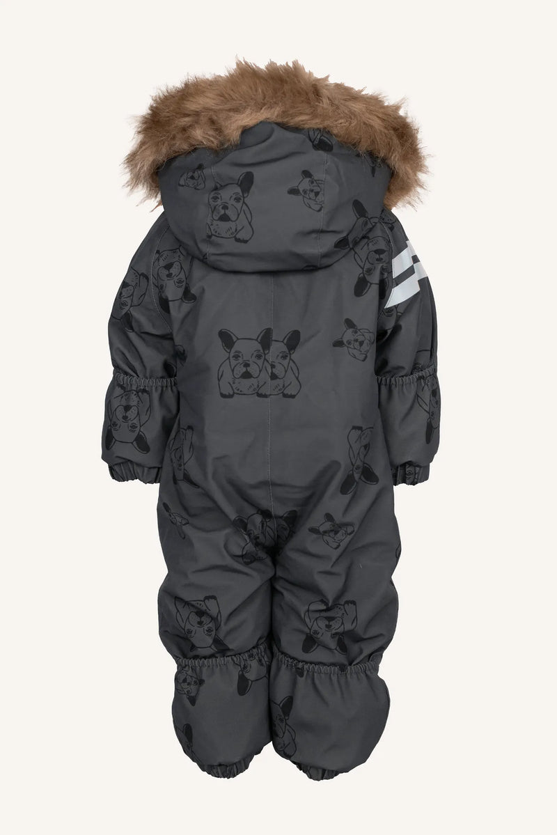 COLDEN WINTER BABY OVERALL - ANTH/BLACK