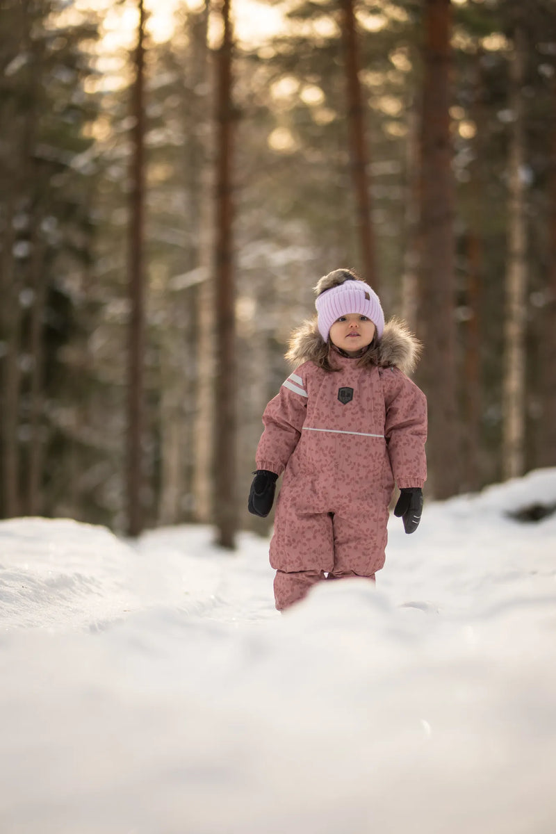 COLDEN WINTER BABY OVERALL - BLUSH/ROSE