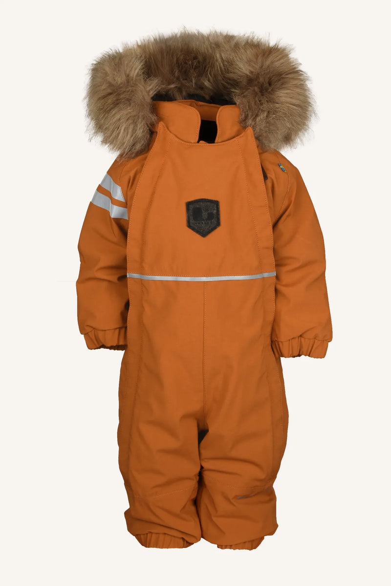 COLDEN WINTER BABY OVERALL - SUDAN BROWN