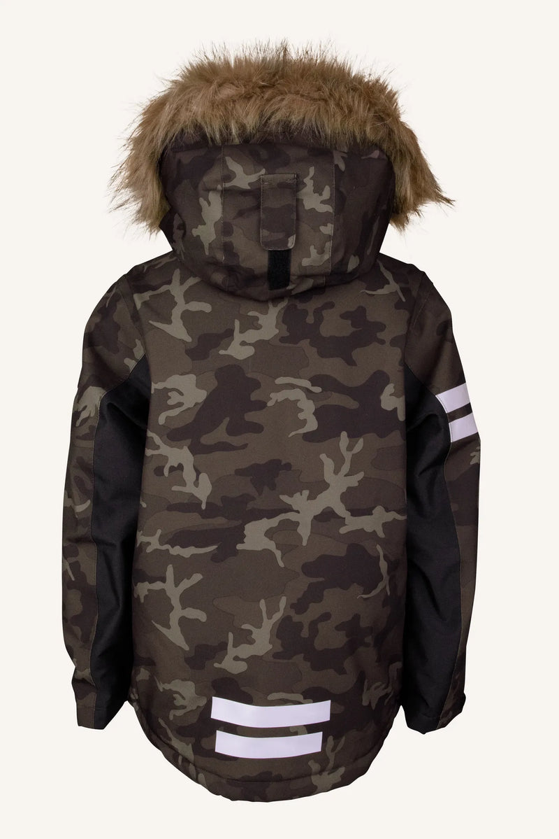 CAMO JACKET - BROWN