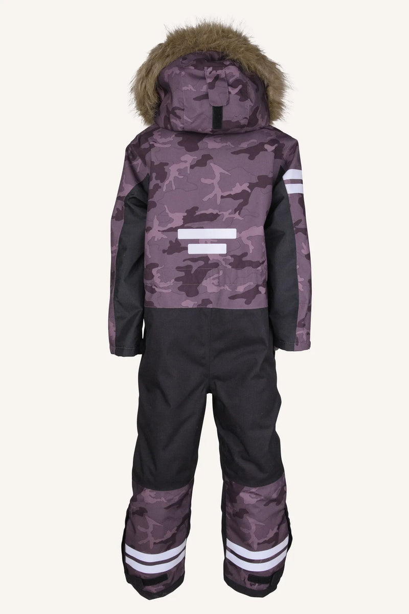 CAMO OVERALL - DUSTY MAUVE