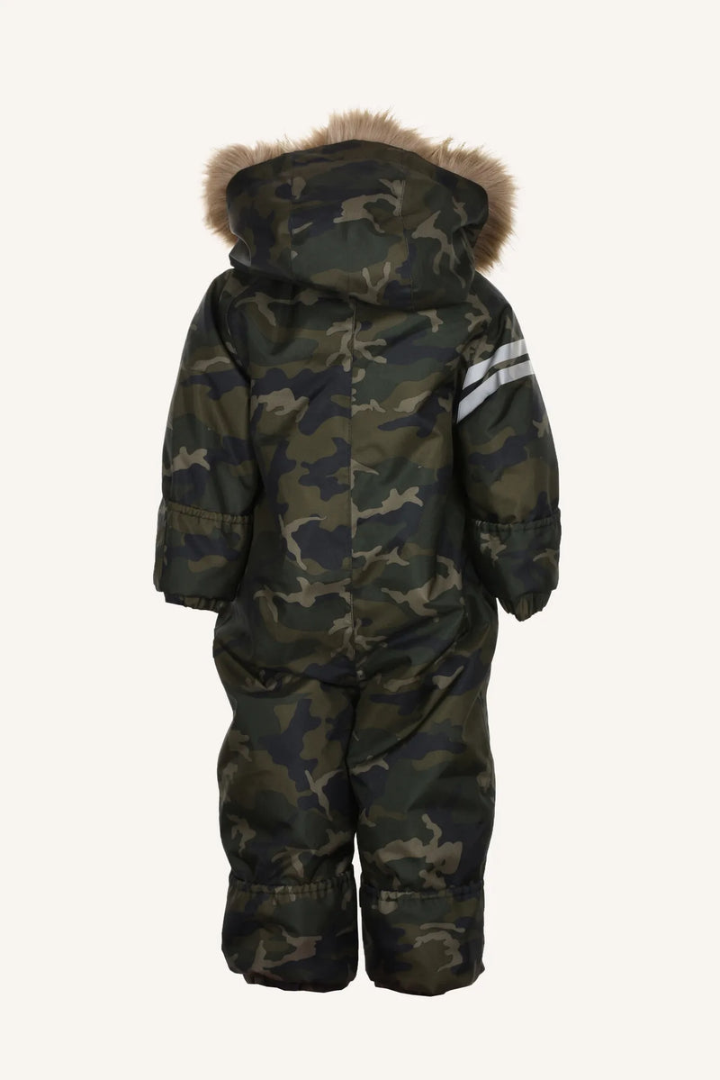 CAMO BABY OVERALL - GREEN