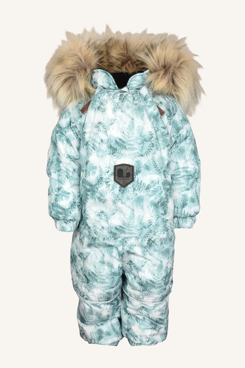 FROSTY WINTER BABY OVERALL - GREEN