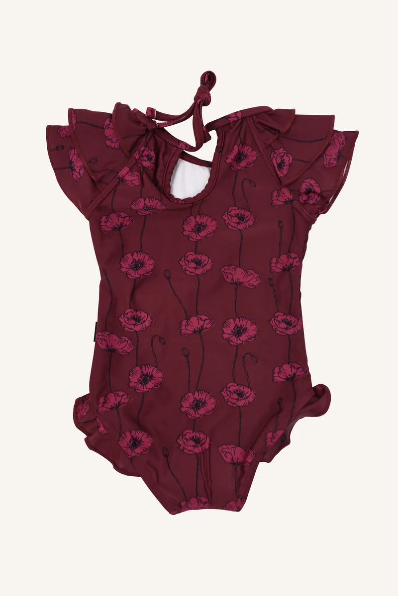BELLE SWIMSUIT - BURGUNDY