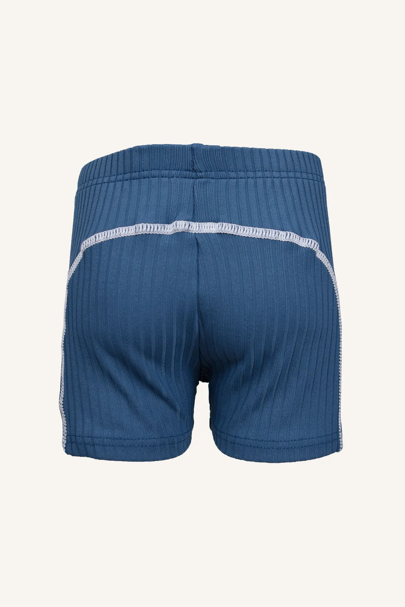 DYLAN SWIM TRUNKS - PETROLEUM
