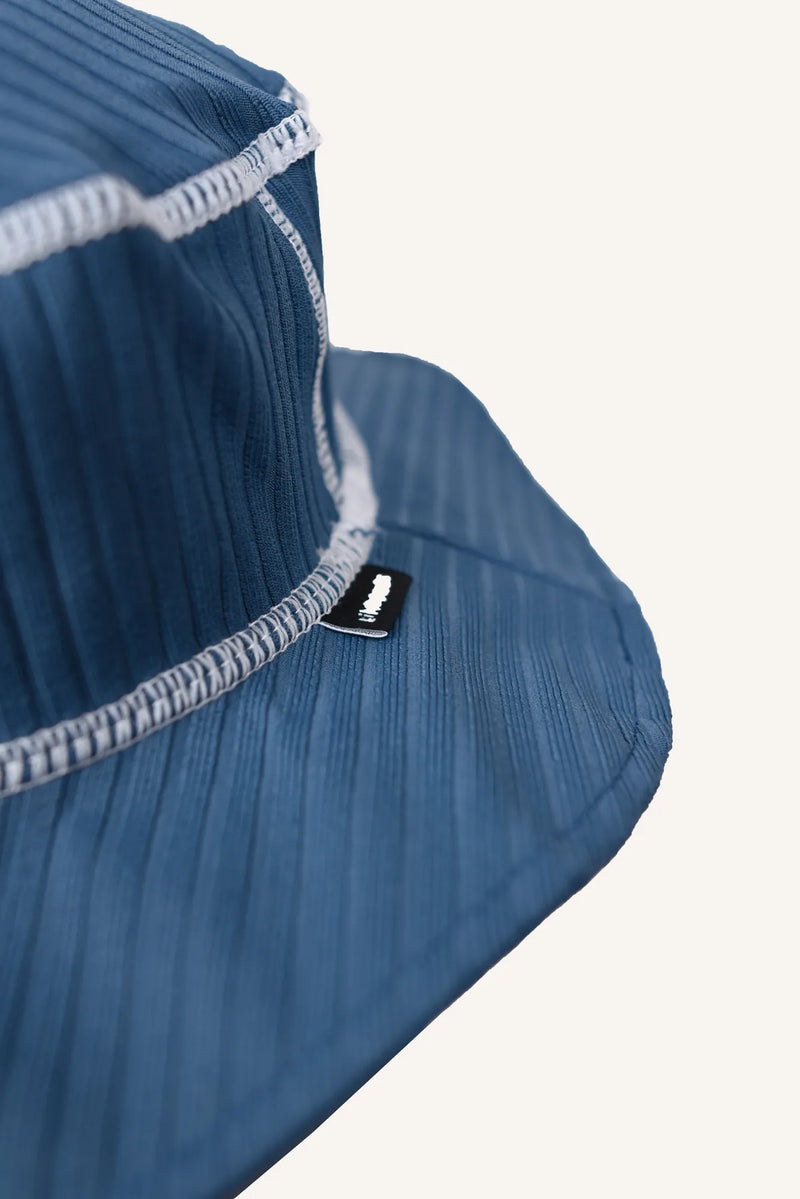 MADRID SUN HAT - PETROLEUM