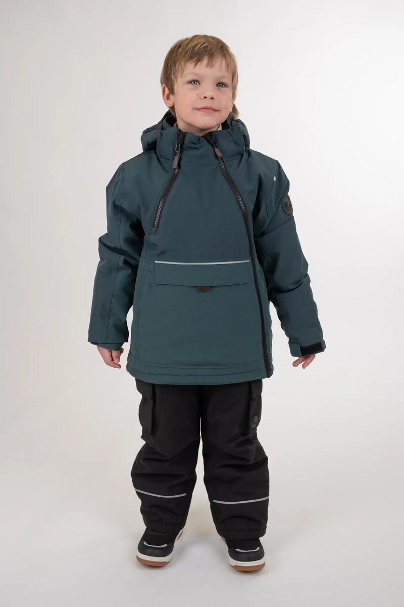 ANORAK WINTER JACKET - DARK TEAL/LAGOON