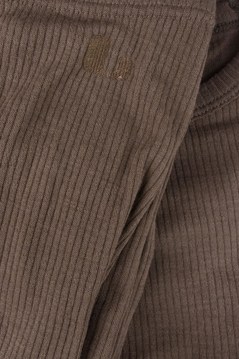 RIB MERINO SET - POTATO