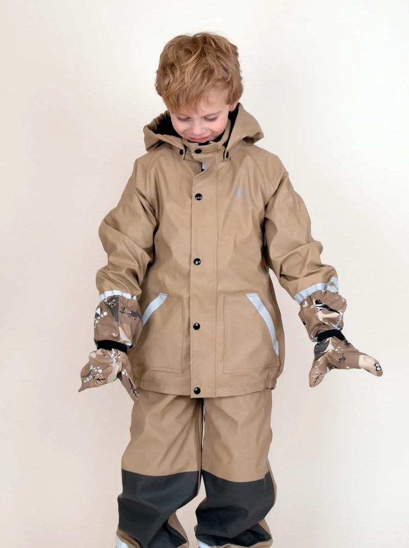 FAGERHULT RAIN SET, FLEECE - POTATO