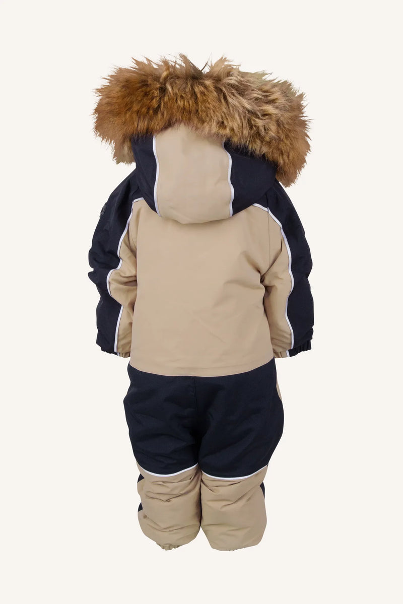 KEB BABY OVERALL - BEIGE