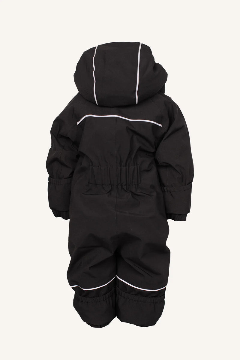 ANORAK WINTER BABY OVERALL - BLACK