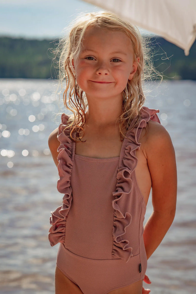 DIANA SWIMSUIT - DUSTY MAUVE