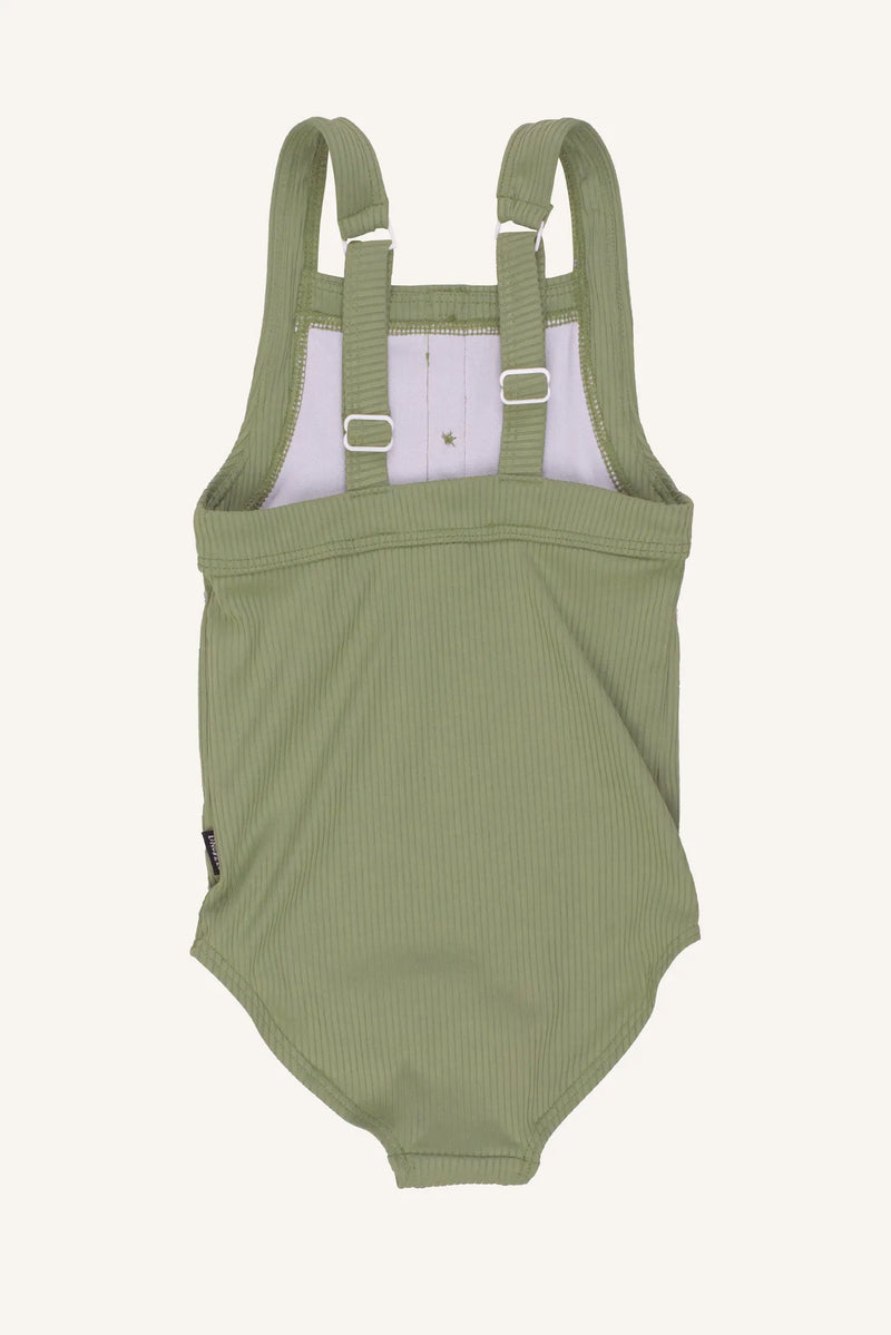 AVA SWIMSUIT - PINE GREEN