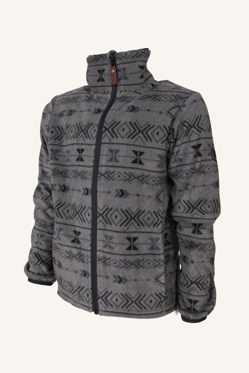 INKA FLEECE JACKET - GREY