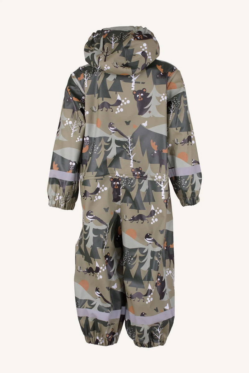 VATTHOLMA RAIN BABY OVERALL - GREEN
