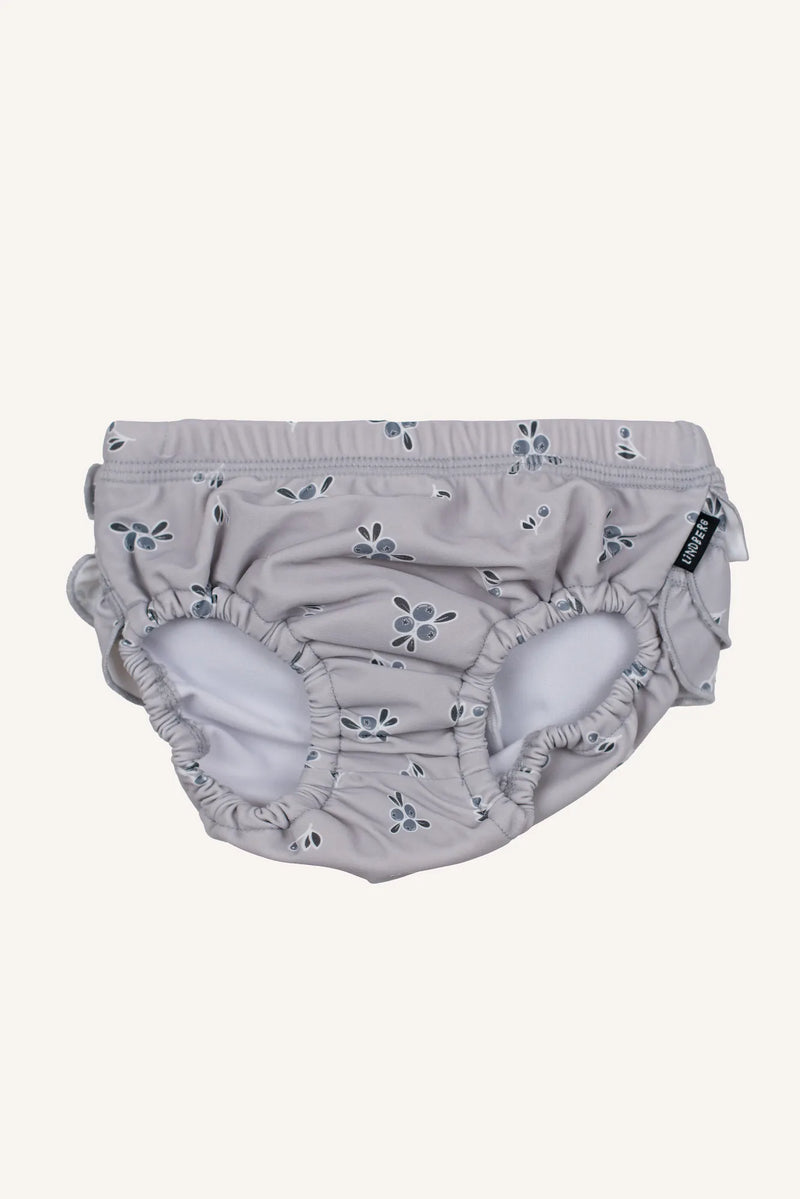 DAISY BABY SWIM DIAPER - LIGHT GREY/BLUE