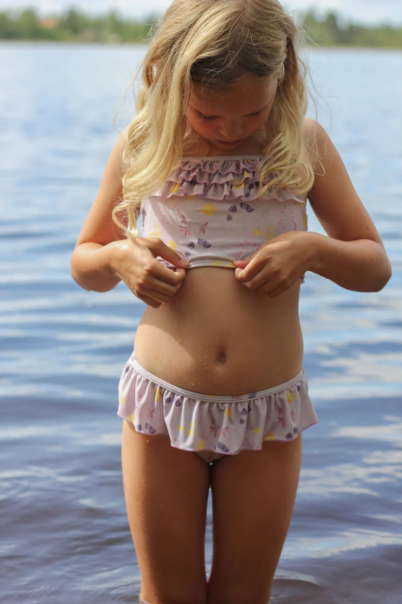 ALICE BIKINI - LAVENDER/YELLOW