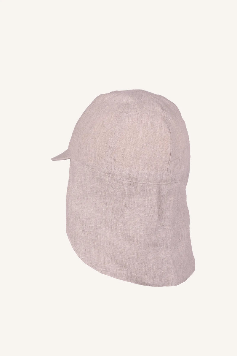 VENICE LINEN HAT - BEIGE