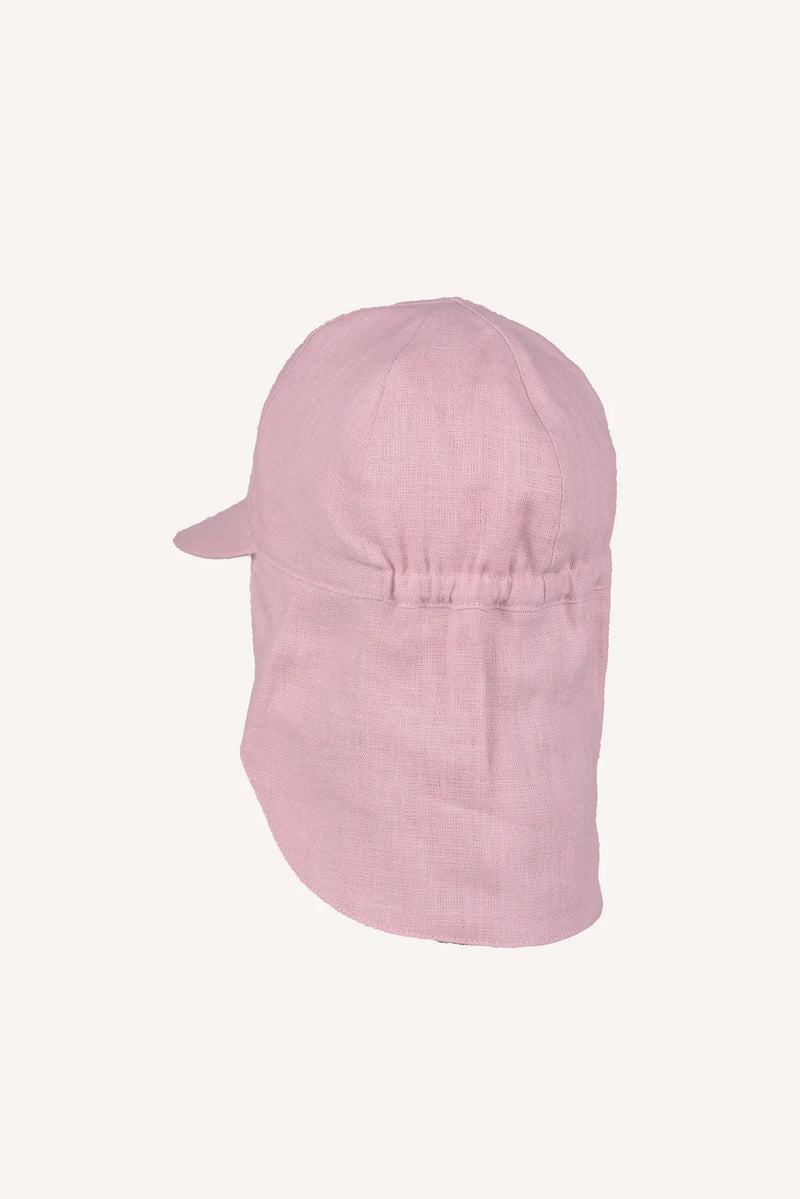 VENICE LINEN HAT - PINK
