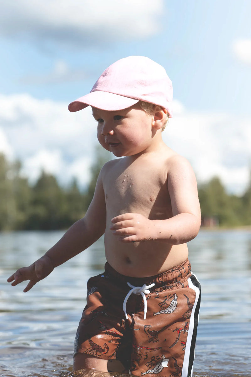 TUSCANY LINEN CAP - PINK