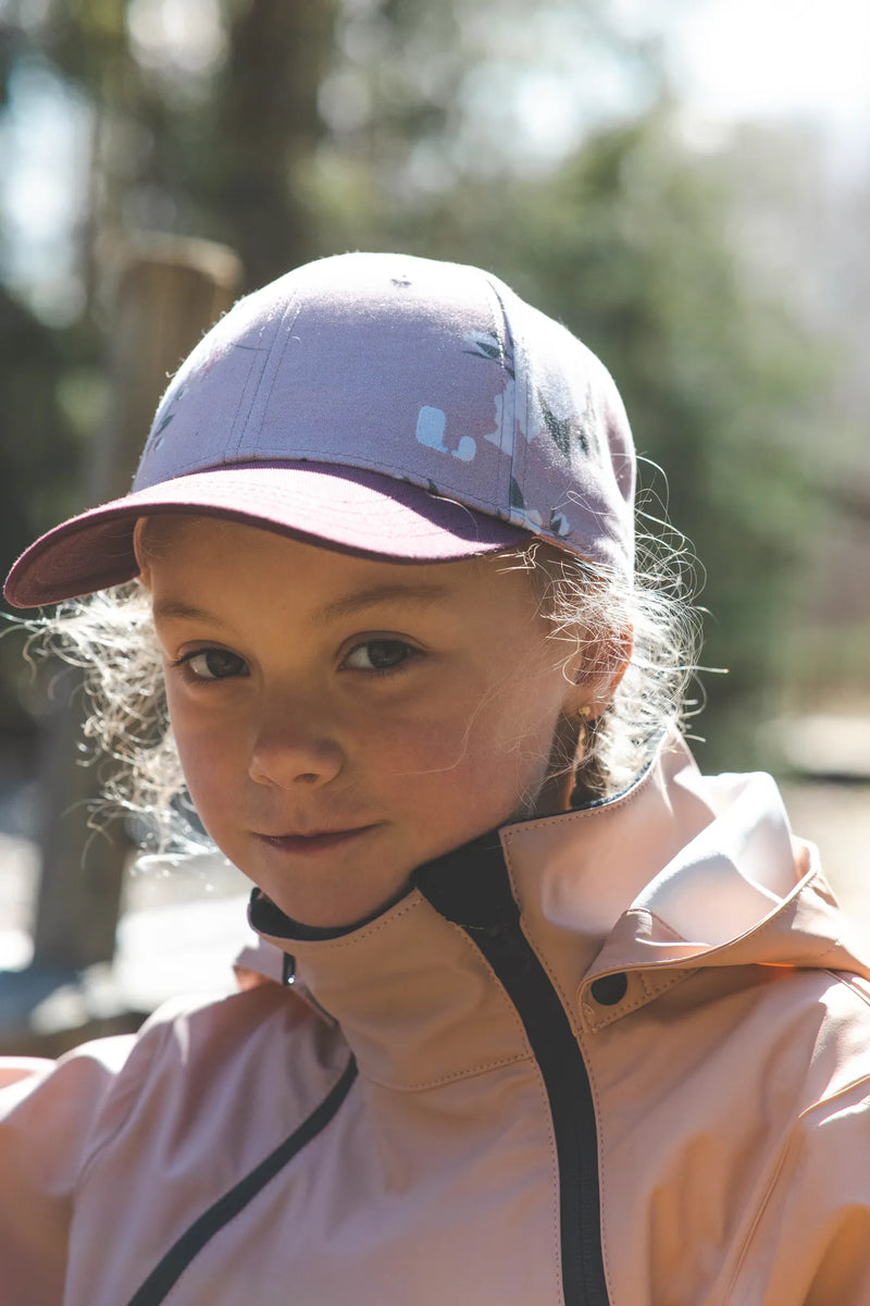 KINGSTON SUN CAP - DUSTY MAUVE