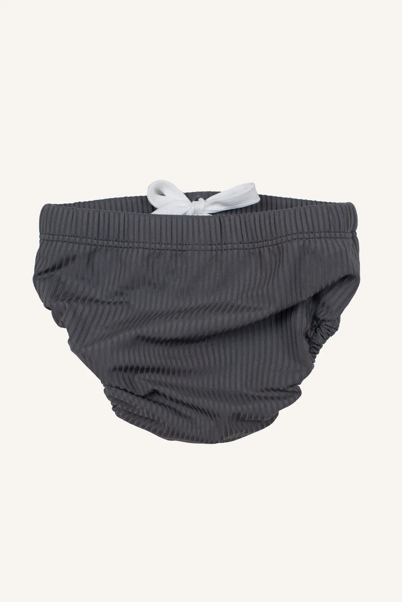 TURTLE BABY SWIM DIAPER - GREY