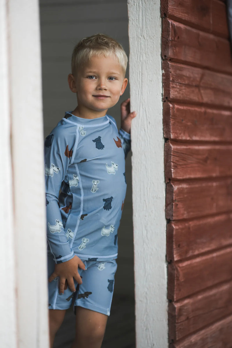 TOBAGO T-SHIRT - BLUE/LIGHT BLUE