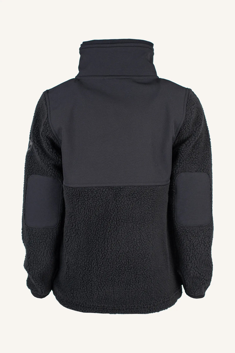 RAMUND PILE JACKET - BLACK
