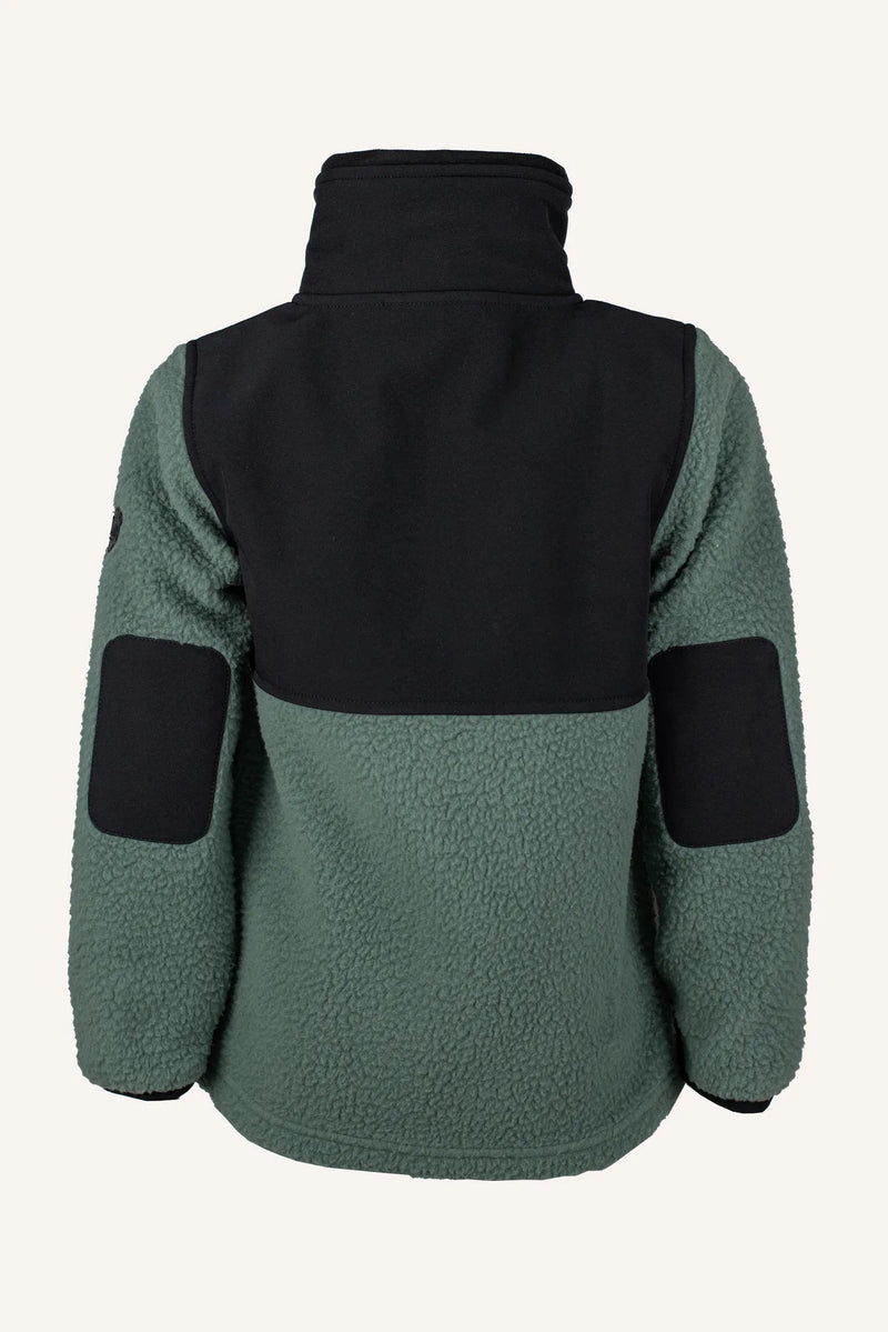 RAMUND PILE JACKET - GREEN
