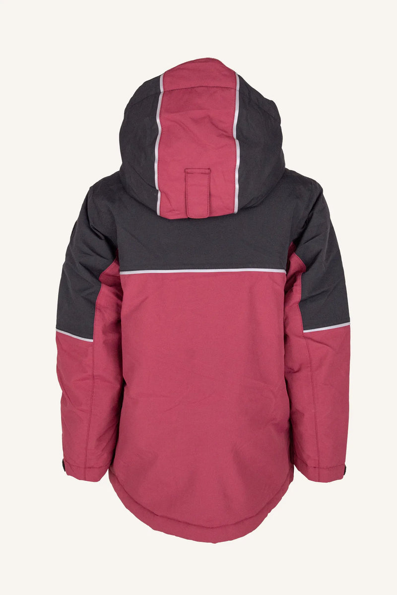 ALPINE WINTER JACKET - BLACK/CERISE