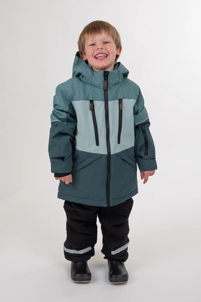 ALPINE WINTER JACKET - MINT GREEN/DARK MINT